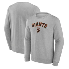 Gray San Francisco Giants Team Lockup Sweatshirt