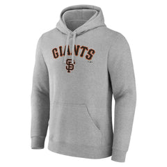 Gray San Francisco Giants Team Lockup Hoodie