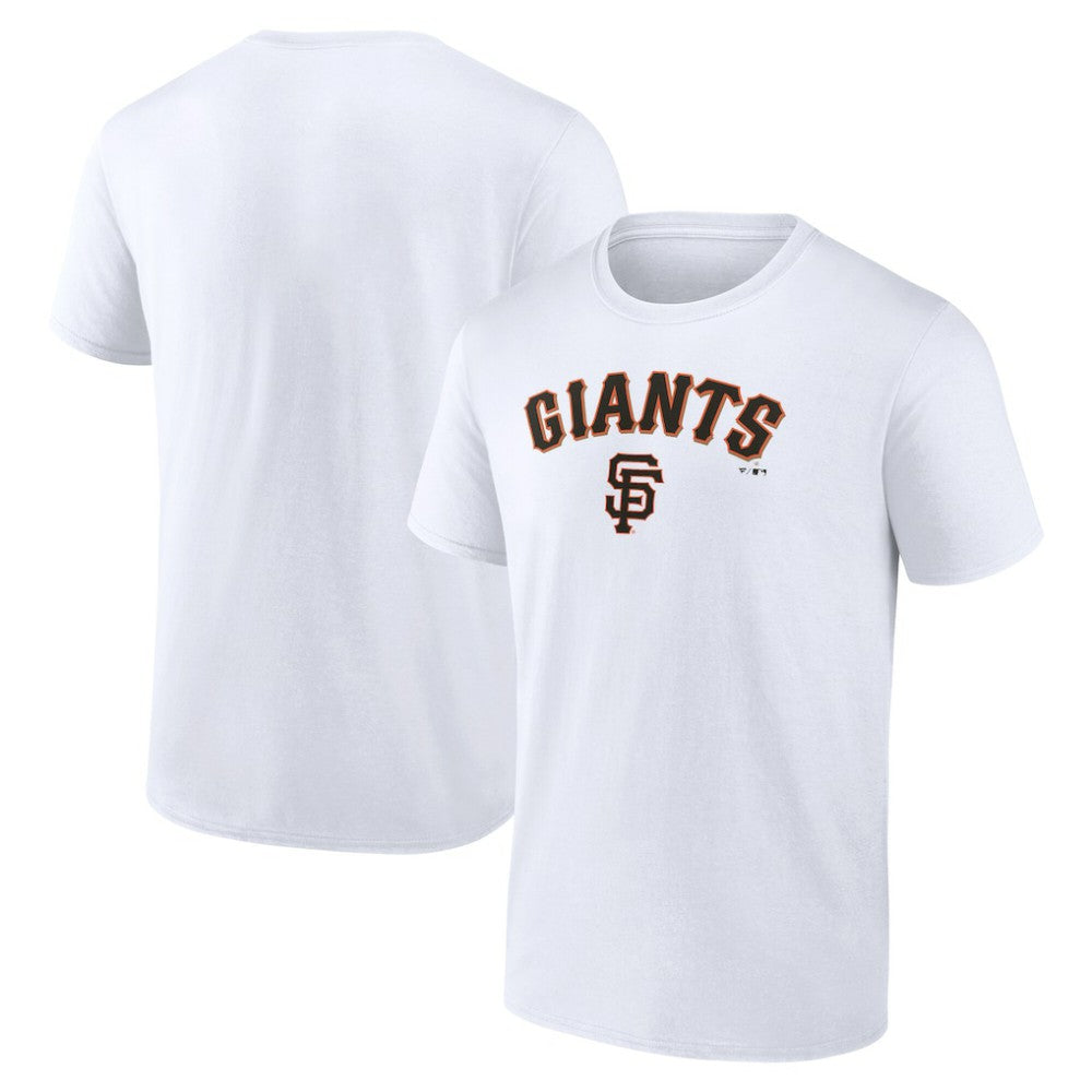 White San Francisco Giants Team Lockup T-Shirt