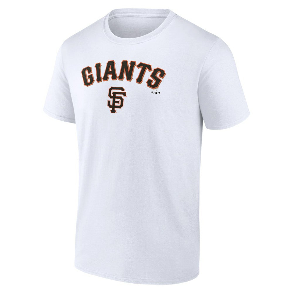 White San Francisco Giants Team Lockup T-Shirt