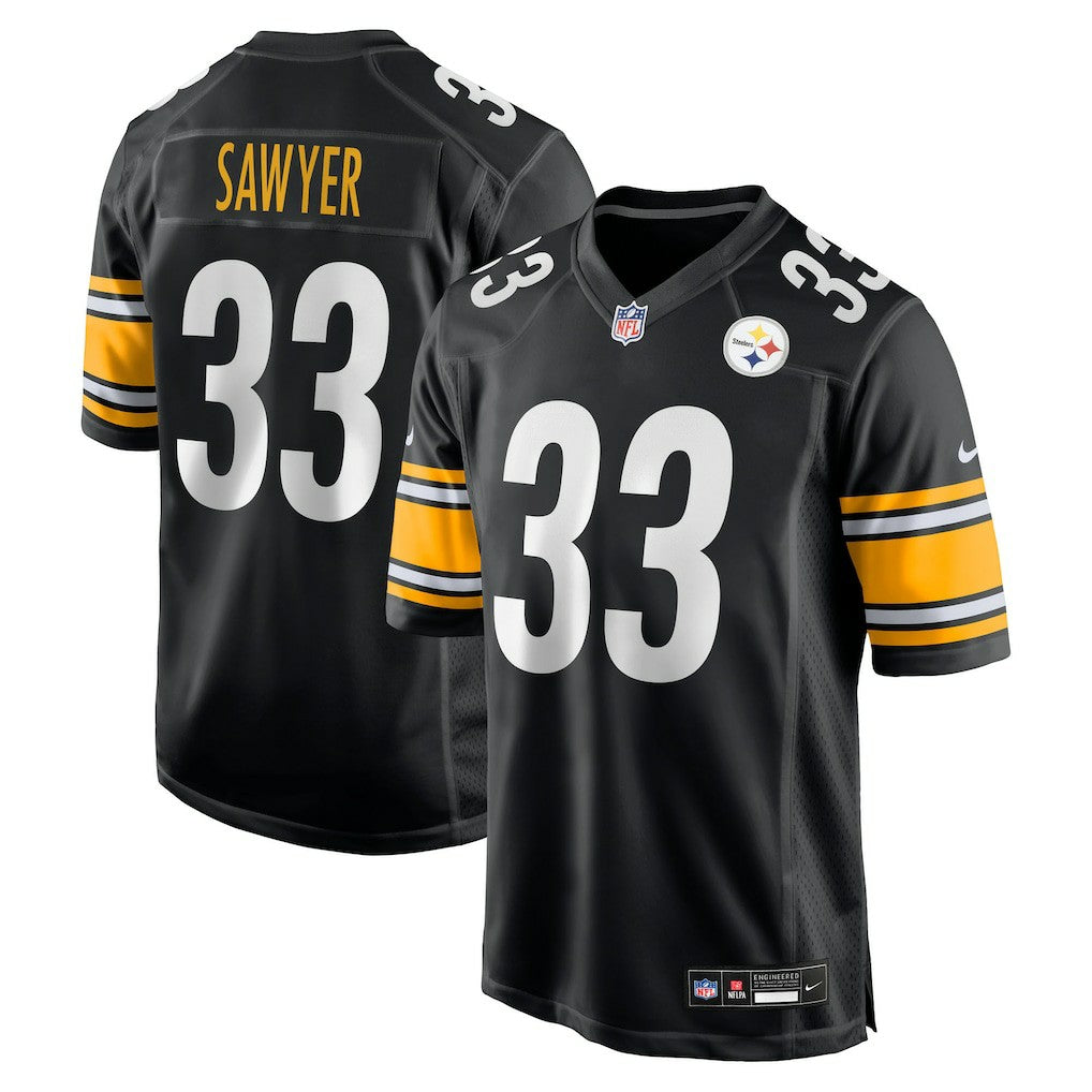 Jack Sawyer  Team Game Jersey - Pittsburgh Steelers Jerseys