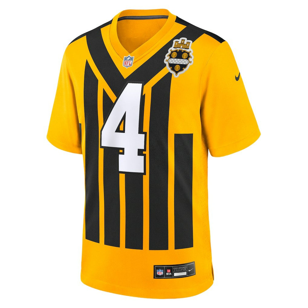 DK Metcalf  Alternate 1933 Throwback Game Jersey - Pittsburgh Steelers Jerseys