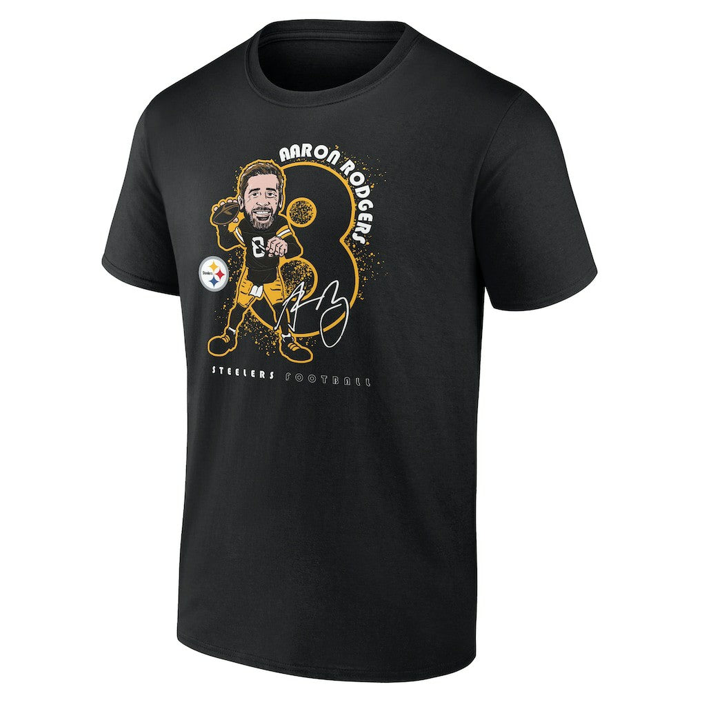 Aaron Rodgers  Steel City T-Shirt - Pittsburgh Steelers T-shirts