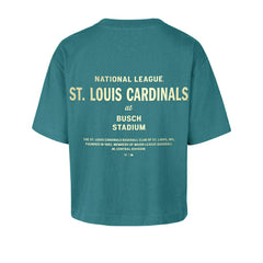 Teal St. Louis Cardinals '47 Women's Contemporary Basics Leon City T-Shirt