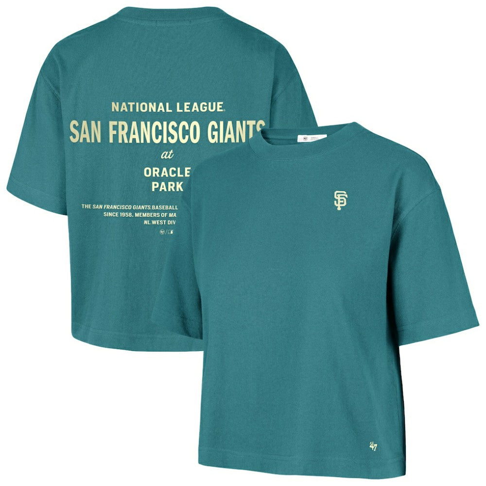 Teal San Francisco Giants '47 Women's Contemporary Basics Leon City T-Shirt