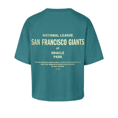 Teal San Francisco Giants '47 Women's Contemporary Basics Leon City T-Shirt