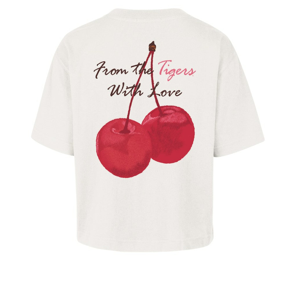 Cream Detroit Tigers '47 Women's Love Letter Reed City T-Shirt