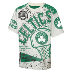 Boston Celtics Outerstuff Youth Top Player All-Over-Print T-Shirt