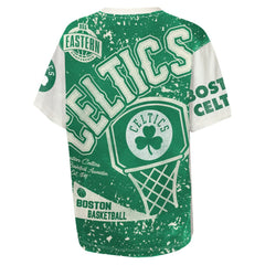 Boston Celtics Outerstuff Youth Top Player All-Over-Print T-Shirt