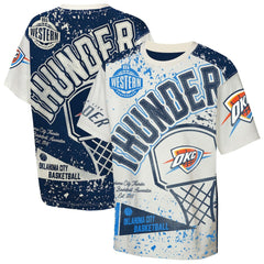 Oklahoma City Thunder Outerstuff Youth Top Player All-Over-Print T-Shirt