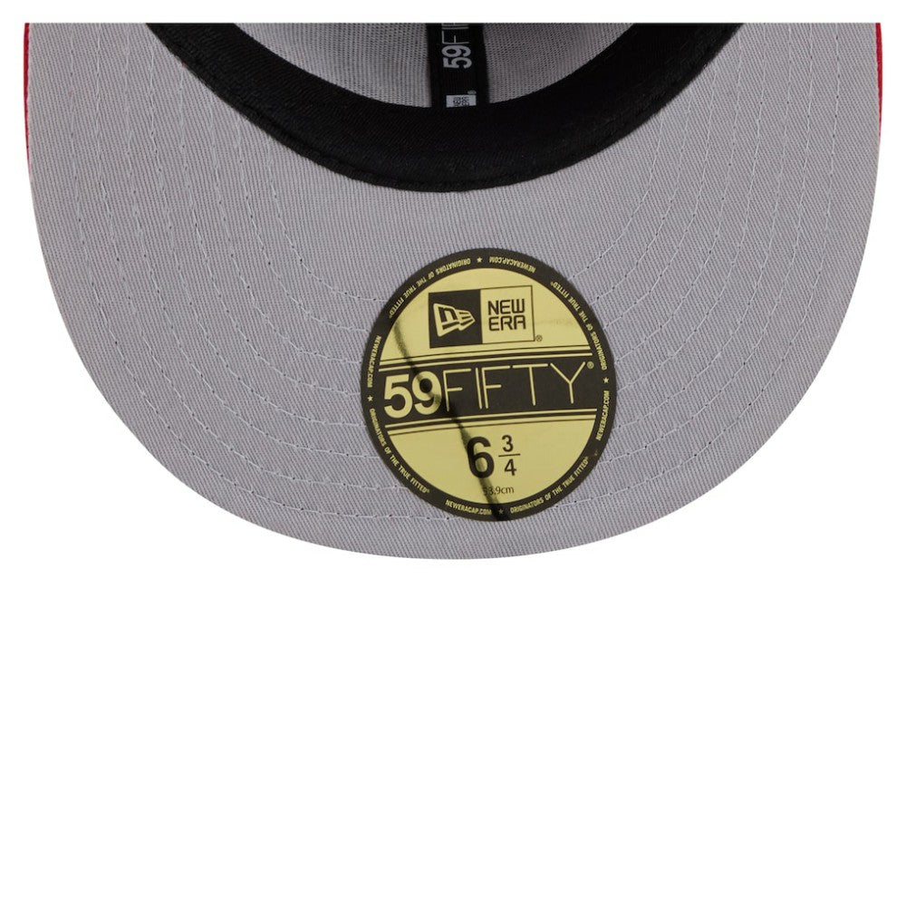 Red Washington Nationals New Era All Over 59FIFTY Fitted Hat