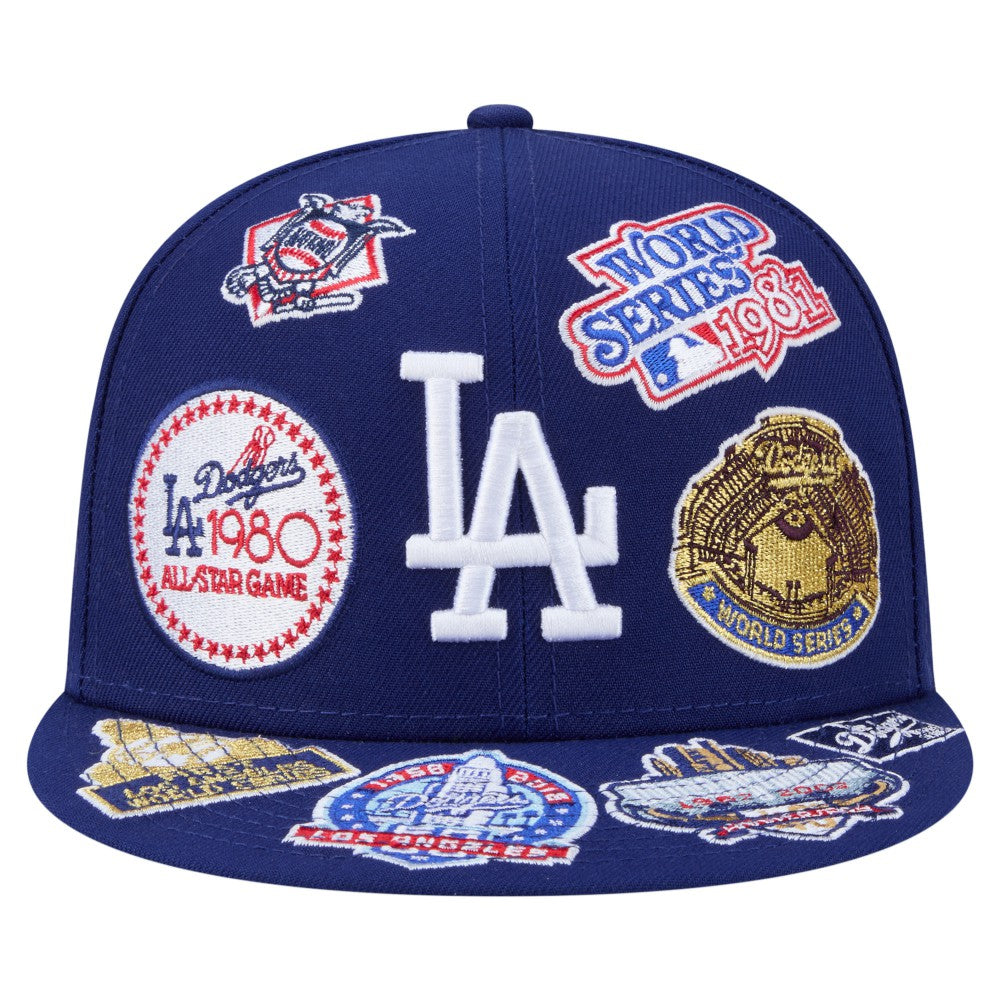 Royal Los Angeles Dodgers New Era All Over 59FIFTY Fitted Hat