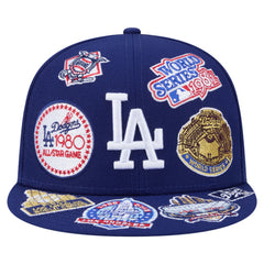 Royal Los Angeles Dodgers New Era All Over 59FIFTY Fitted Hat