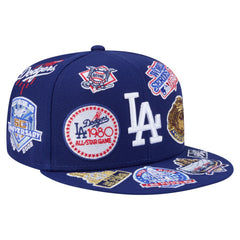 Royal Los Angeles Dodgers New Era All Over 59FIFTY Fitted Hat
