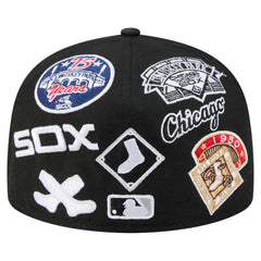 Black Chicago White Sox New Era All Over 59FIFTY Fitted Hat