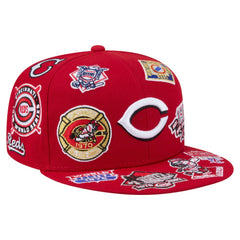 Red Cincinnati Reds New Era All Over 59FIFTY Fitted Hat