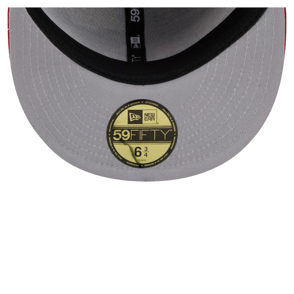 Red Cincinnati Reds New Era All Over 59FIFTY Fitted Hat