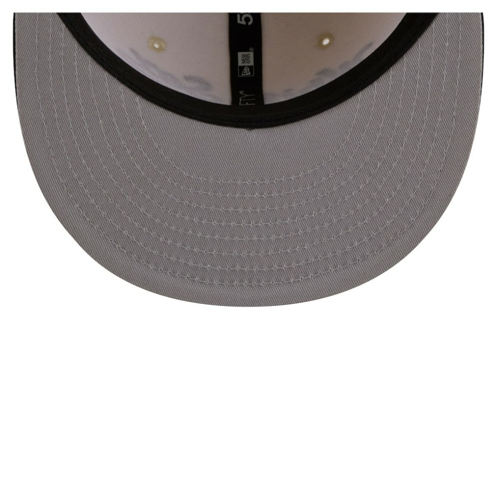 Cream Chicago White Sox New Era Two-Tone Stitch 59FIFTY Fitted Hat