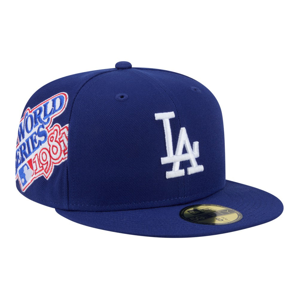 Royal Los Angeles Dodgers New Era Hidden Hit 59FIFTY Fitted Hat
