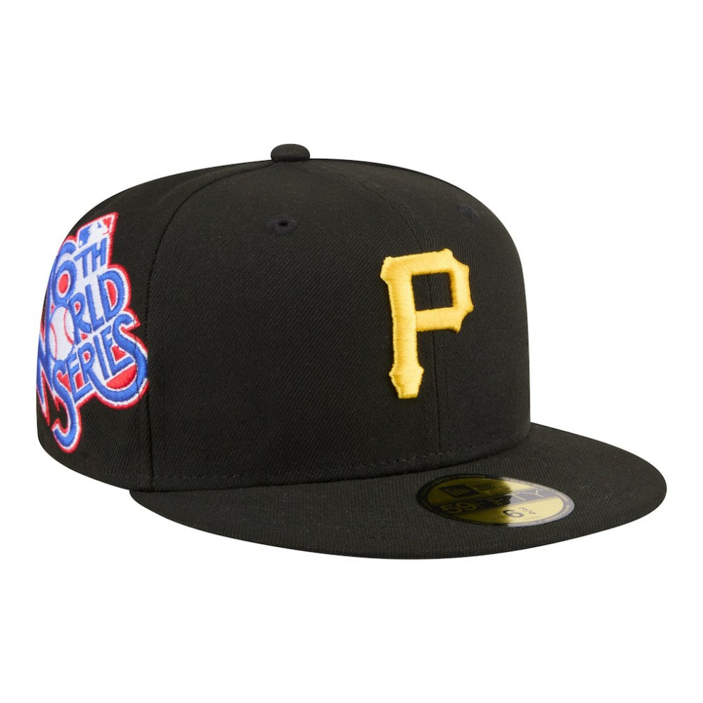 Black Pittsburgh Pirates New Era Hidden Hit 59FIFTY Fitted Hat