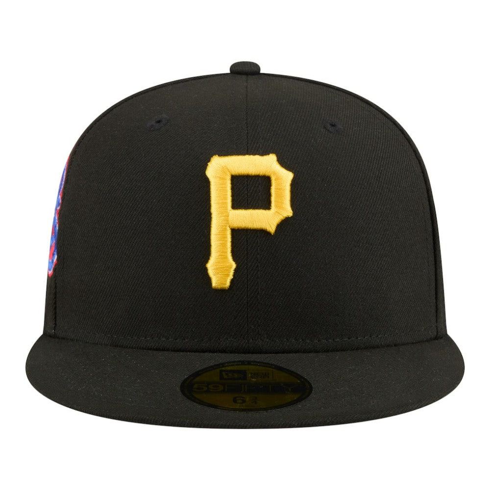 Black Pittsburgh Pirates New Era Hidden Hit 59FIFTY Fitted Hat