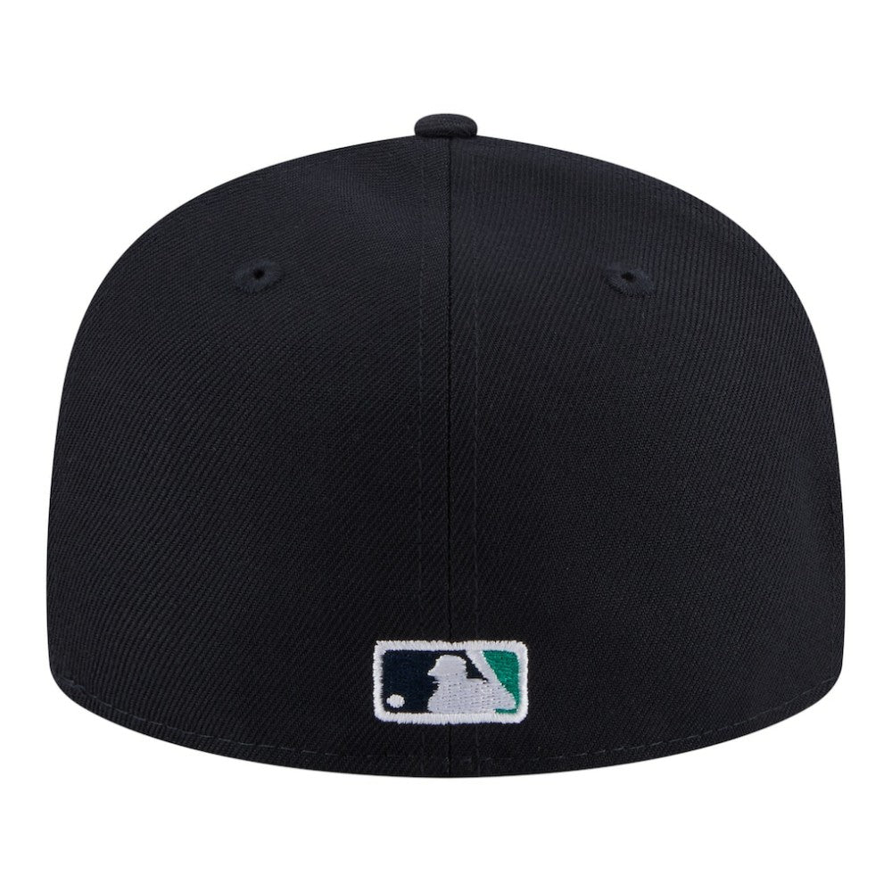 Navy Seattle Mariners New Era Hidden Hit 59FIFTY Fitted Hat