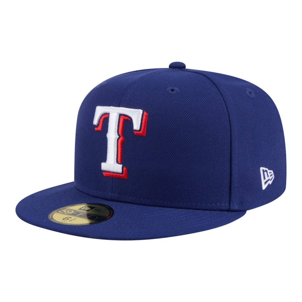 Royal Texas Rangers New Era Hidden Hit 59FIFTY Fitted Hat