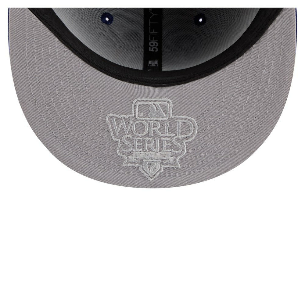 Royal Texas Rangers New Era Hidden Hit 59FIFTY Fitted Hat