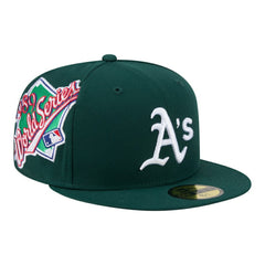 Green Athletics New Era Hidden Hit 59FIFTY Fitted Hat