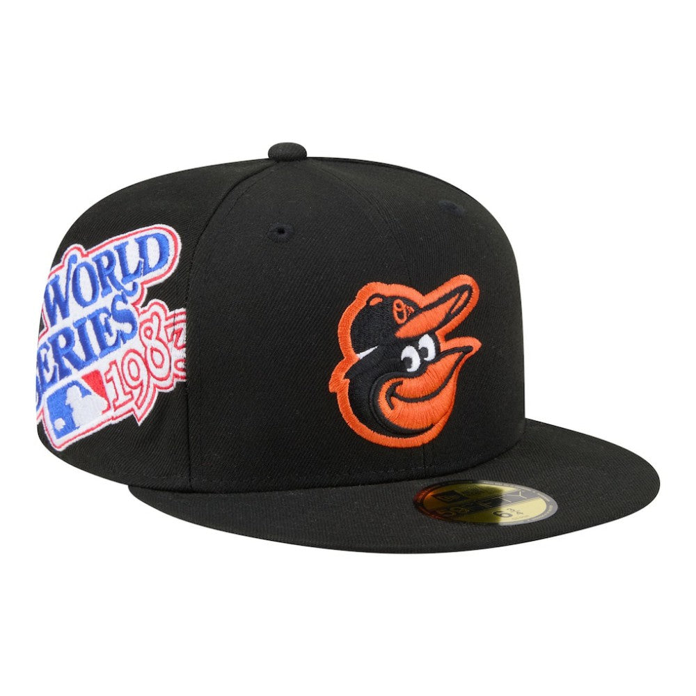 Black Baltimore Orioles New Era Hidden Hit 59FIFTY Fitted Hat