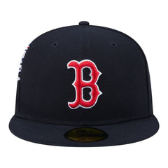 Navy Boston Red Sox New Era Hidden Hit 59FIFTY Fitted Hat