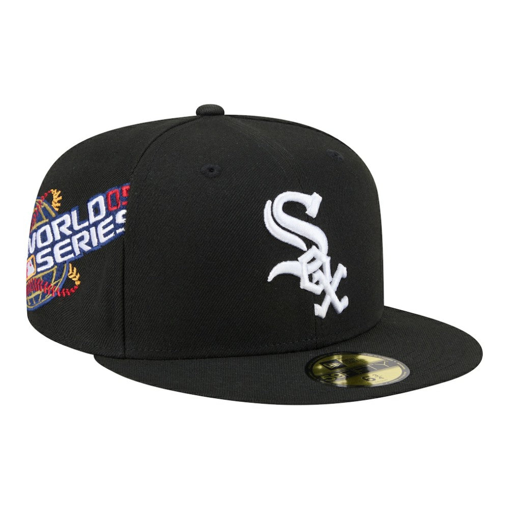 Black Chicago White Sox New Era Hidden Hit 59FIFTY Fitted Hat