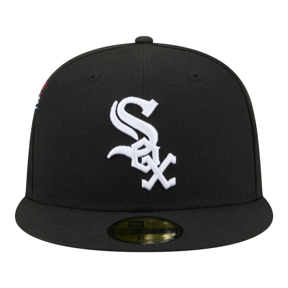 Black Chicago White Sox New Era Hidden Hit 59FIFTY Fitted Hat