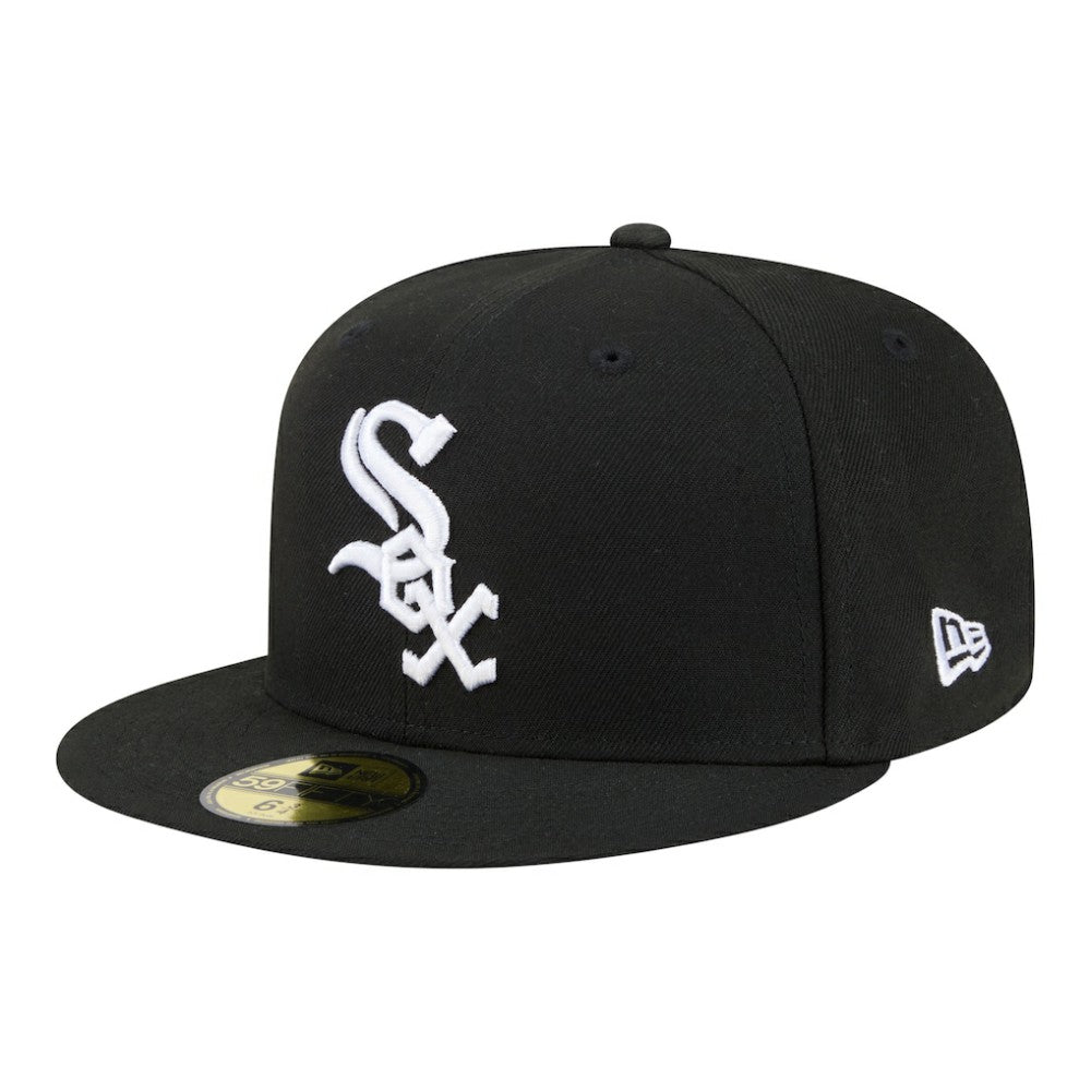 Black Chicago White Sox New Era Hidden Hit 59FIFTY Fitted Hat
