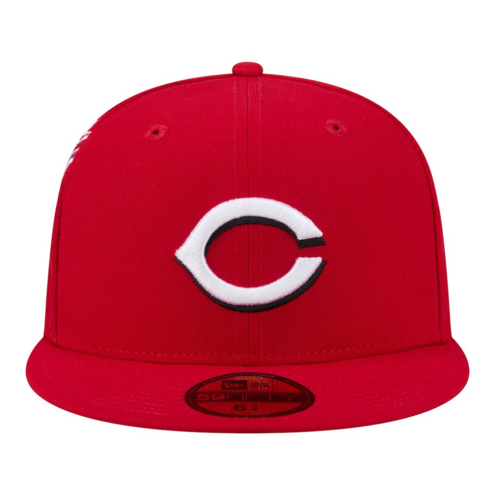 Red Cincinnati Reds New Era Hidden Hit 59FIFTY Fitted Hat