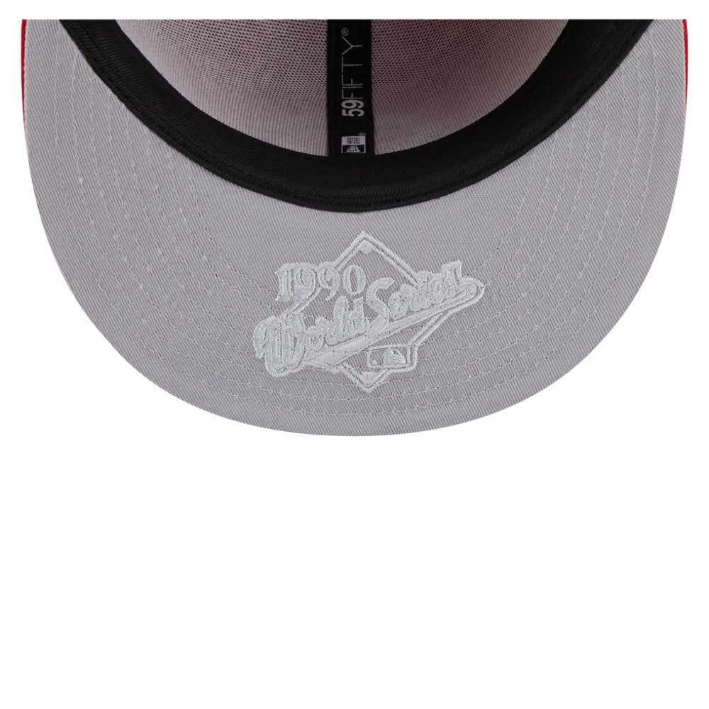 Red Cincinnati Reds New Era Hidden Hit 59FIFTY Fitted Hat
