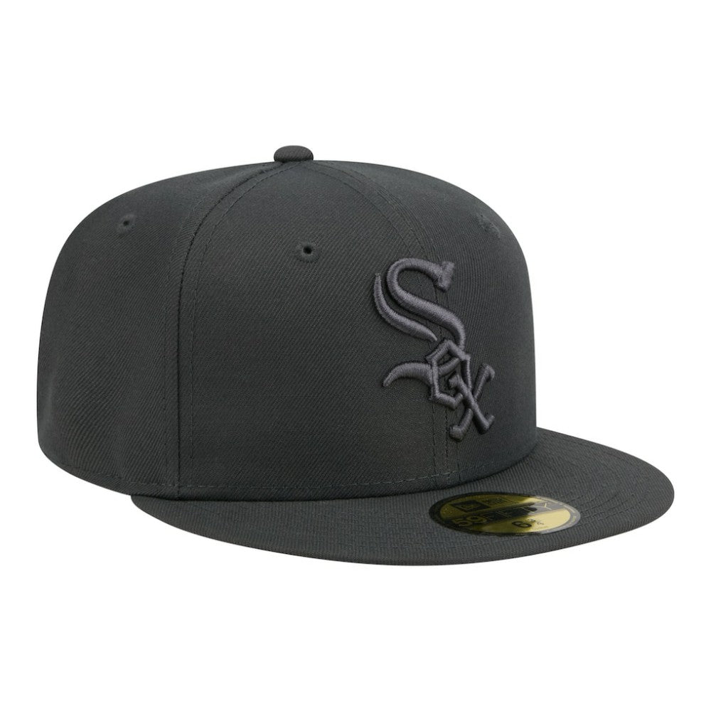Charcoal Chicago White Sox New Era Color Pack 59FIFTY Fitted Hat