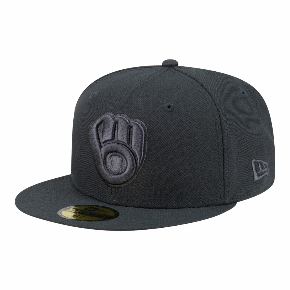 Charcoal Milwaukee Brewers New Era Color Pack 59FIFTY Fitted Hat