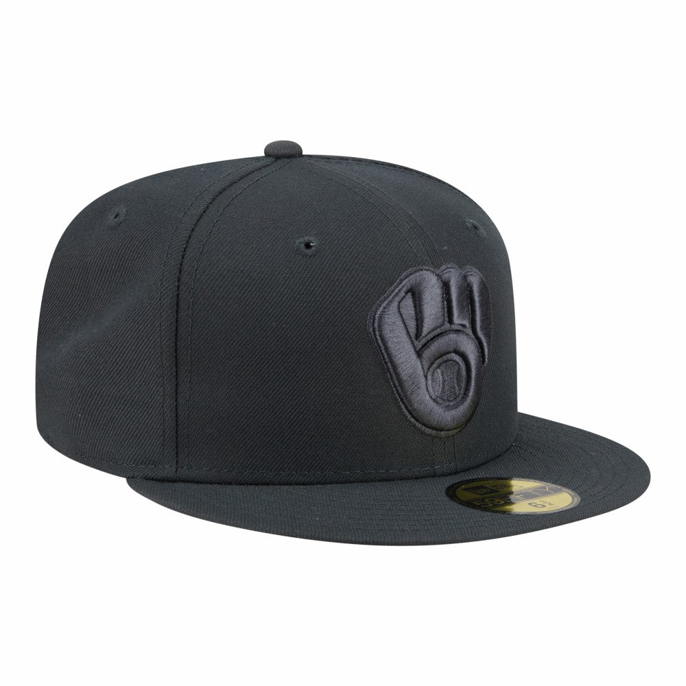 Charcoal Milwaukee Brewers New Era Color Pack 59FIFTY Fitted Hat