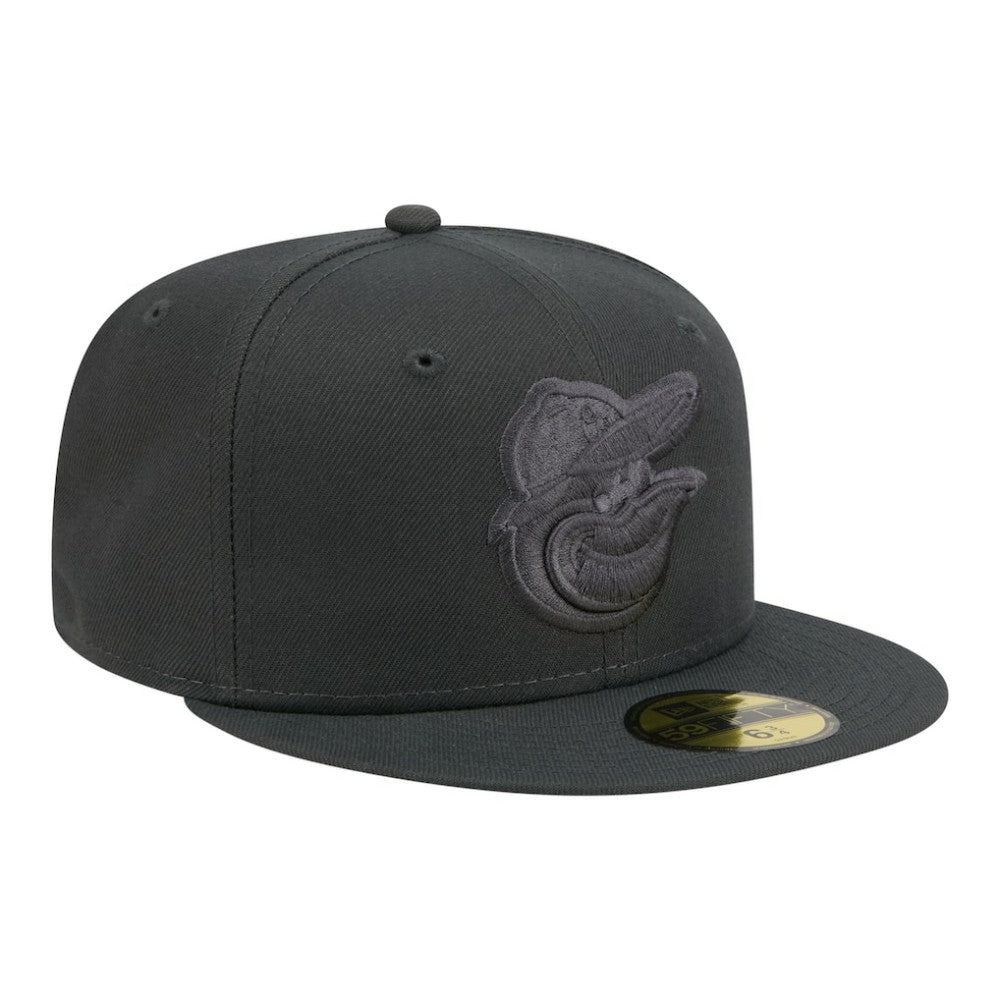 Charcoal Baltimore Orioles New Era Color Pack 59FIFTY Fitted Hat