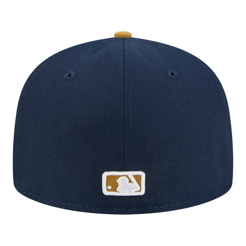 Navy/Khaki Baltimore Orioles New Era Two-Tone Color Pack 59FIFTY Fitted Hat