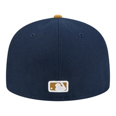 Navy/Khaki Baltimore Orioles New Era Two-Tone Color Pack 59FIFTY Fitted Hat