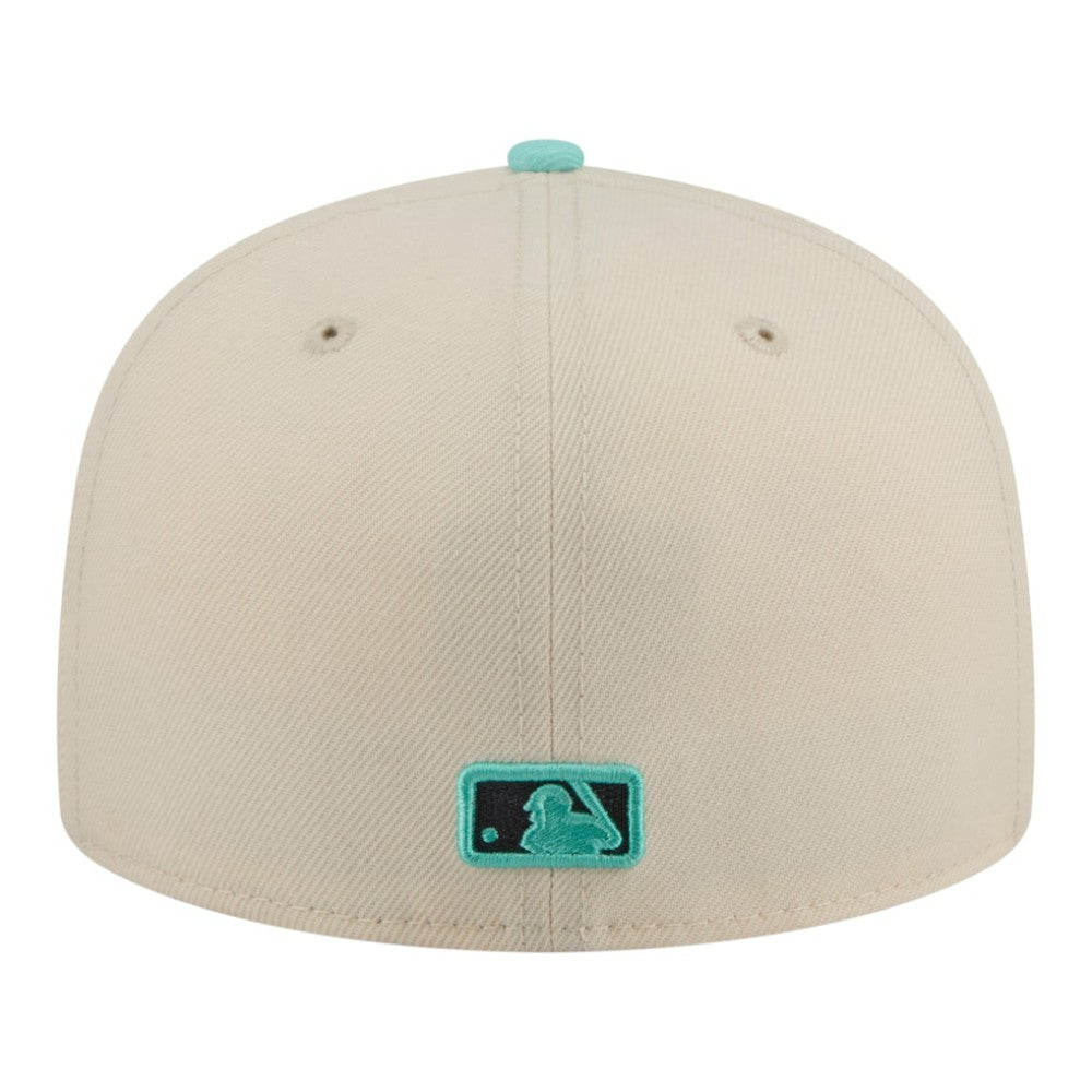 Light Beige/Turquoise Baltimore Orioles New Era Two-Tone Color Pack 59FIFTY Fitted Hat