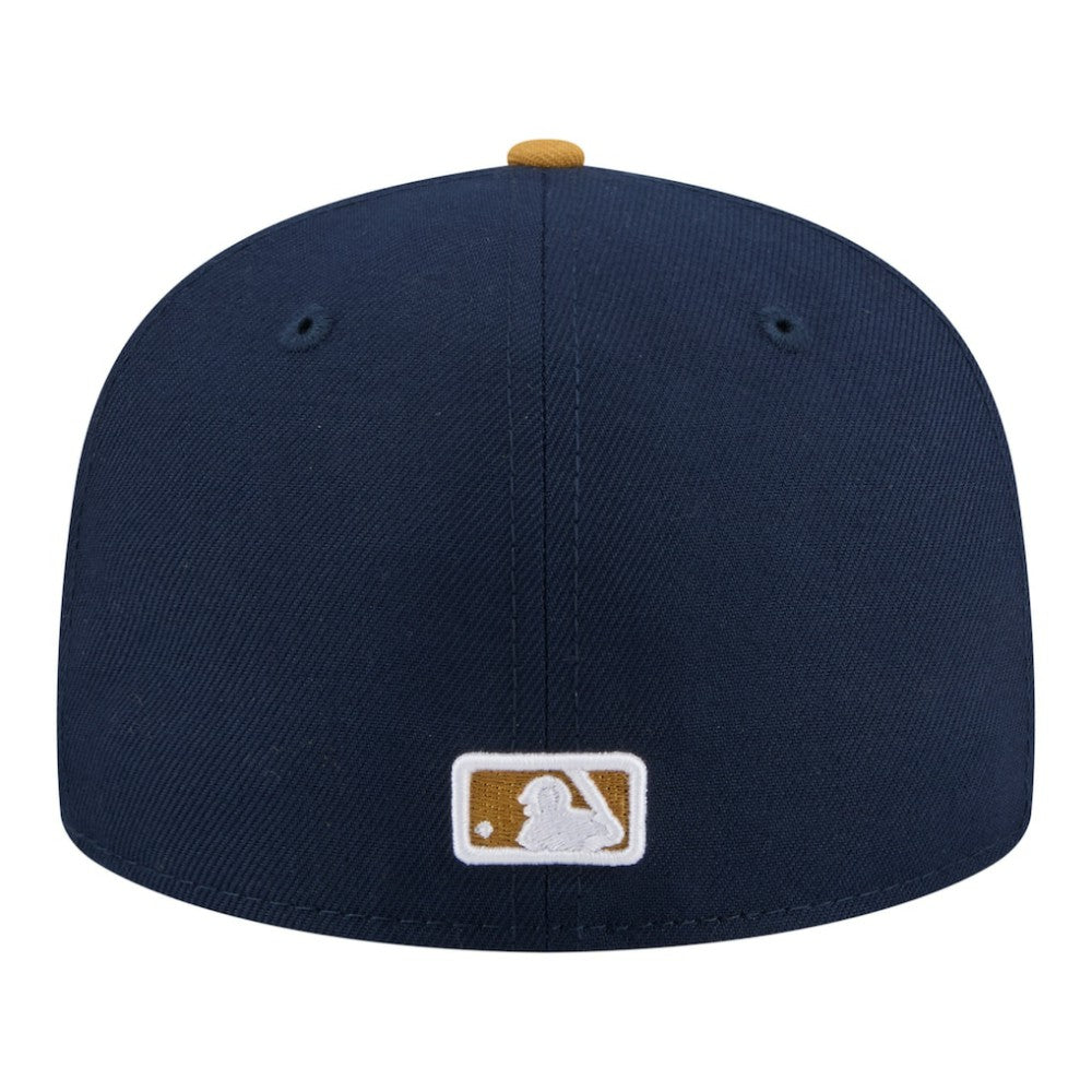 Navy/Khaki Boston Red Sox New Era Two-Tone Color Pack 59FIFTY Fitted Hat