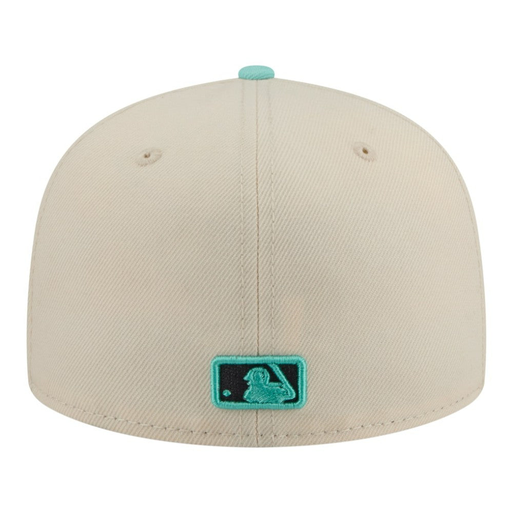 Light Beige/Turquoise Chicago White Sox New Era Two-Tone Color Pack 59FIFTY Fitted Hat