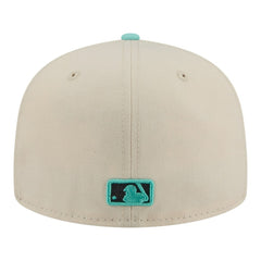 Light Beige/Turquoise Cincinnati Reds New Era Two-Tone Color Pack 59FIFTY Fitted Hat