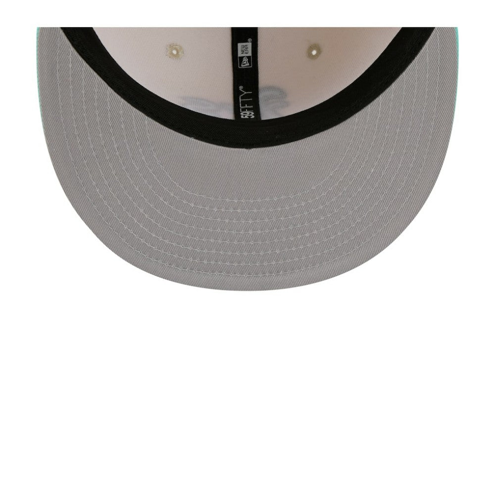 Light Beige/Turquoise Athletics New Era Two-Tone Color Pack 59FIFTY Fitted Hat