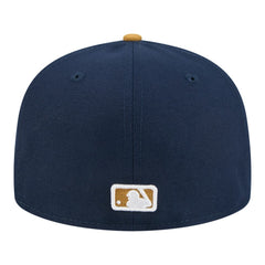 Navy/Khaki Athletics New Era Two-Tone Color Pack 59FIFTY Fitted Hat