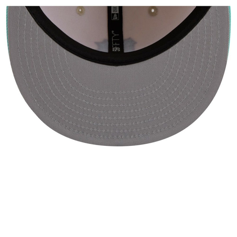 Light Beige/Turquoise Pittsburgh Pirates New Era Two-Tone Color Pack 59FIFTY Fitted Hat