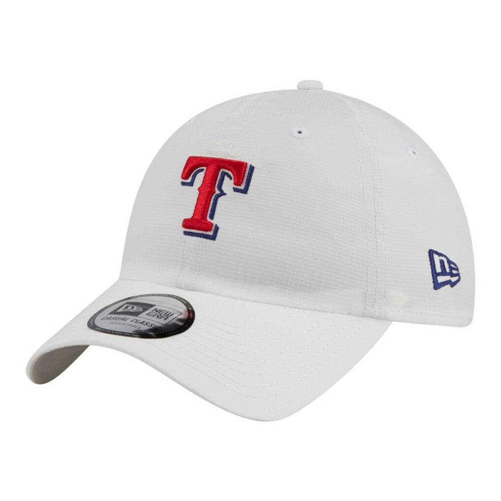 White Texas Rangers New Era Ripstop Casual Classic Adjustable Hat